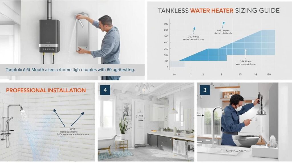 tankless water heater installation